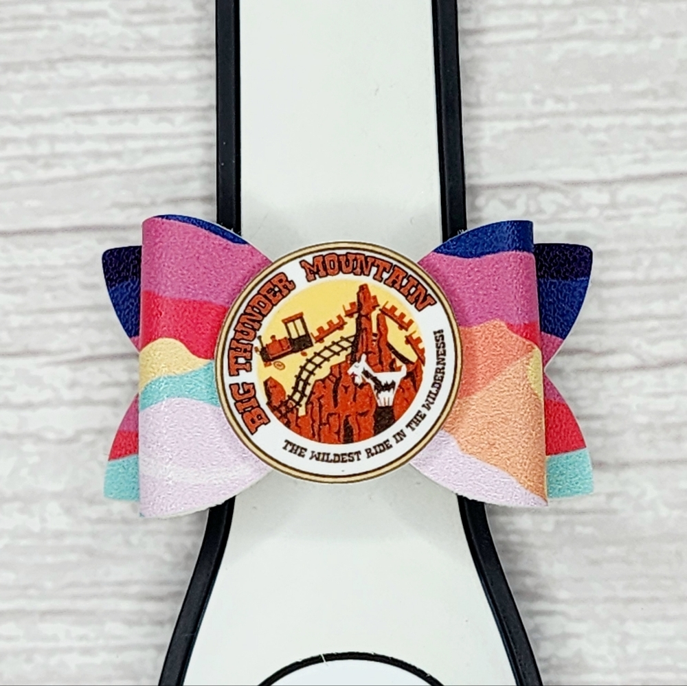 Big Thunder Mountain Railroad Magic Band Bow